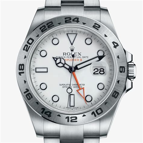 Rolex Explorer II Oyster, 42 mm, acciaio Oystersteel M226570 